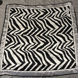 Coach silk square scarf.